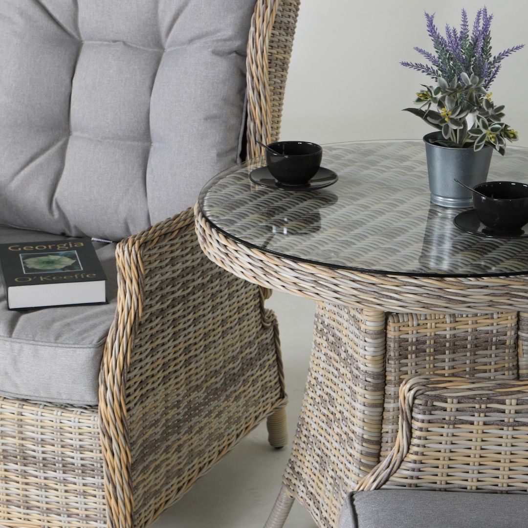 Mykonos Rattan Garden Bistro Furniture Set