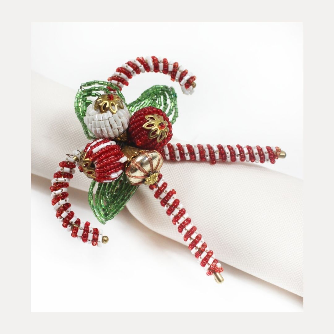 Christmas 'Candy Canes' Napkin Ring