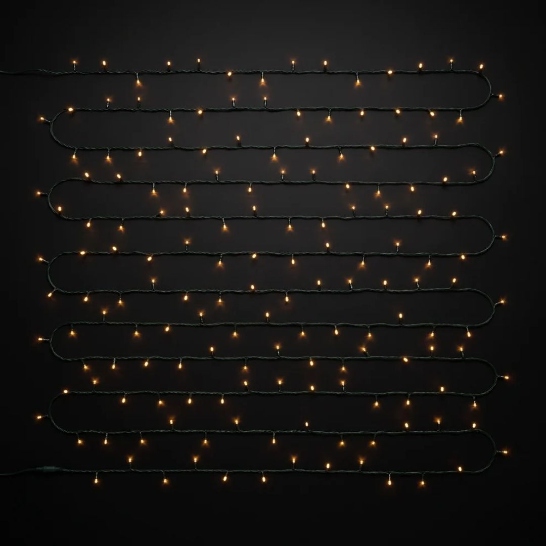 Christmas String Lights 400 Warm White LED - Battery Operated
