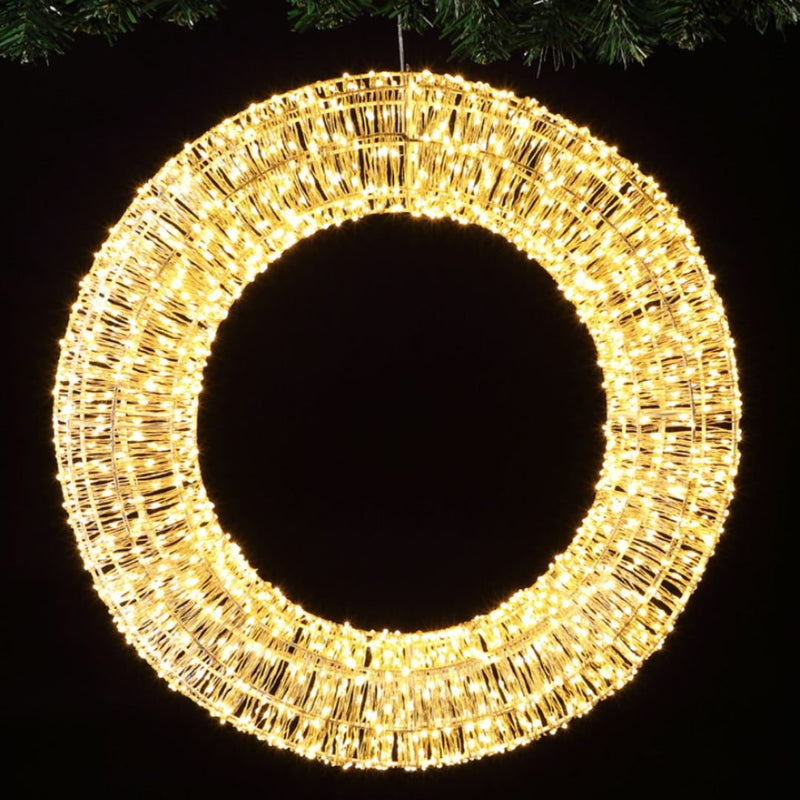 Noma Micro LED Wreath 60cm