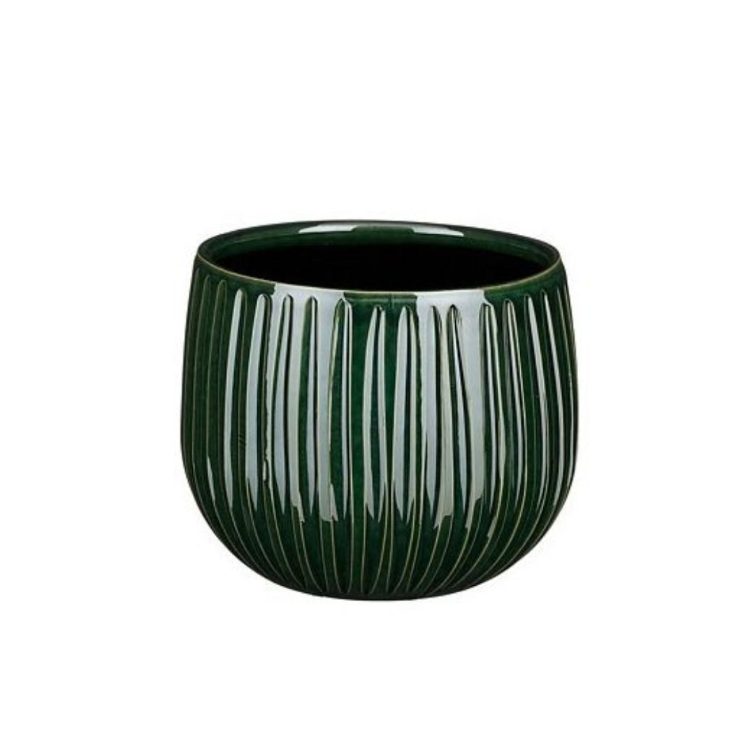 Pablo Pot Round Dark Green