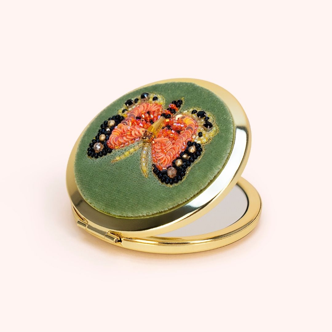 Bonny Butterfly Mirror - Compact