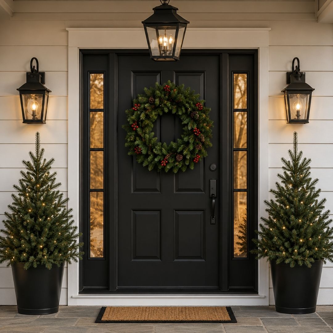 Christmas Wreath Rutland Pine with Berries