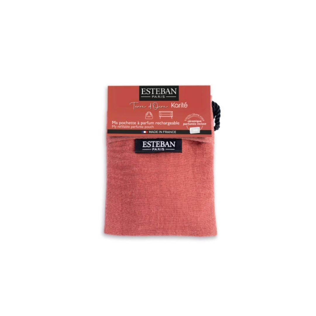 Refillable Perfume Pouch - Esteban - Terre d'Ocre Karité