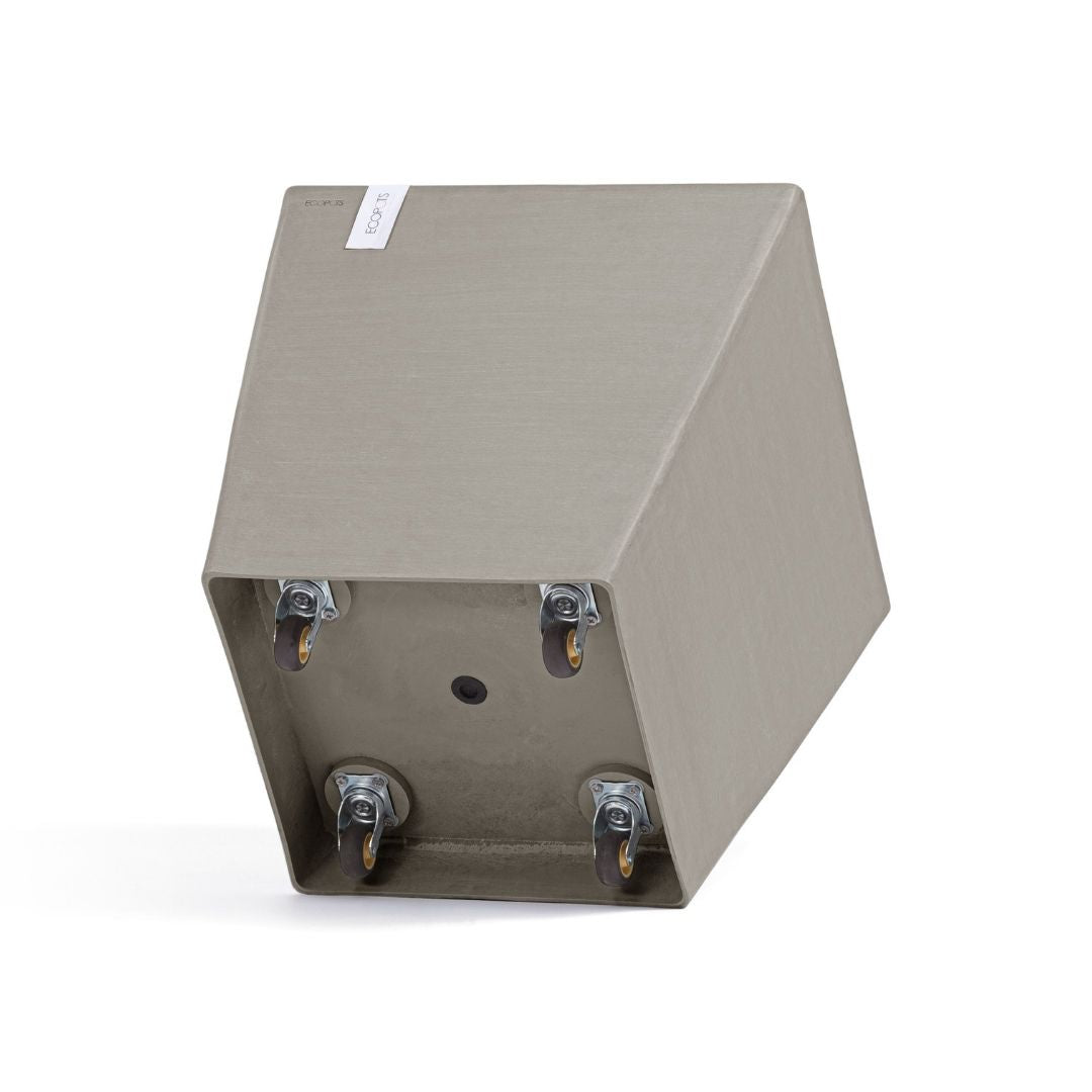 Ecopots Rotterdam Wheels 50 Taupe
