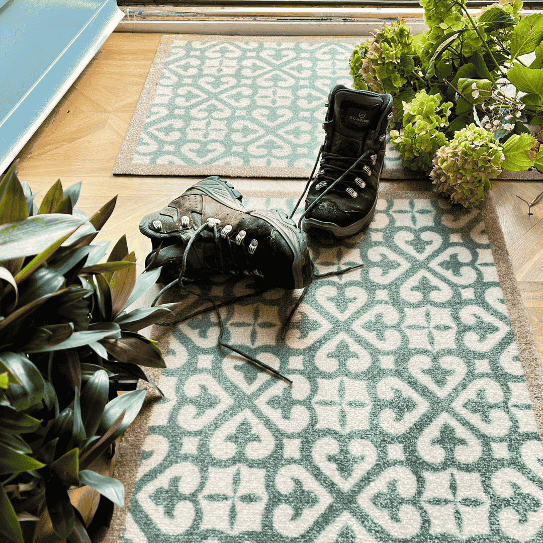Runner Rug - Harlequin Green