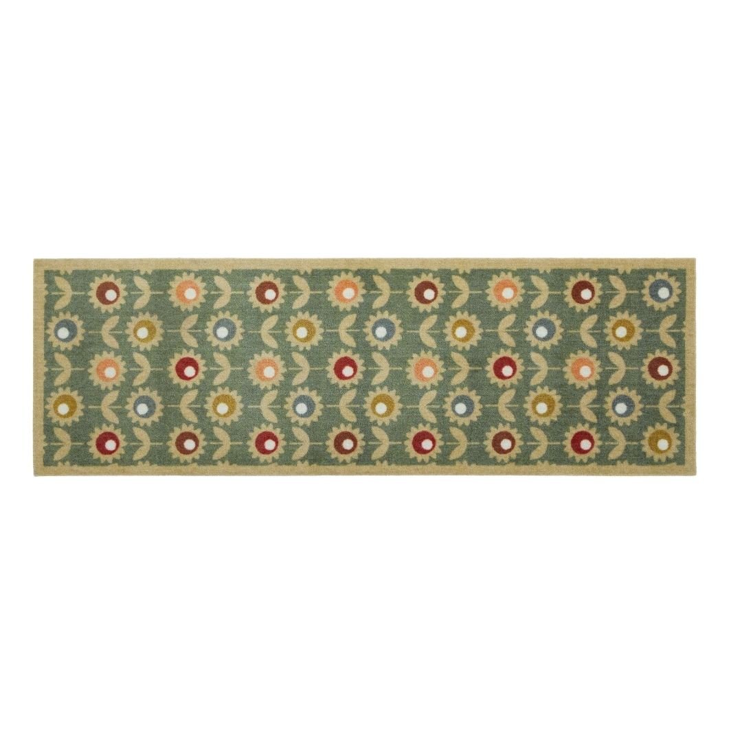 Runner Rug Multifloral Sage