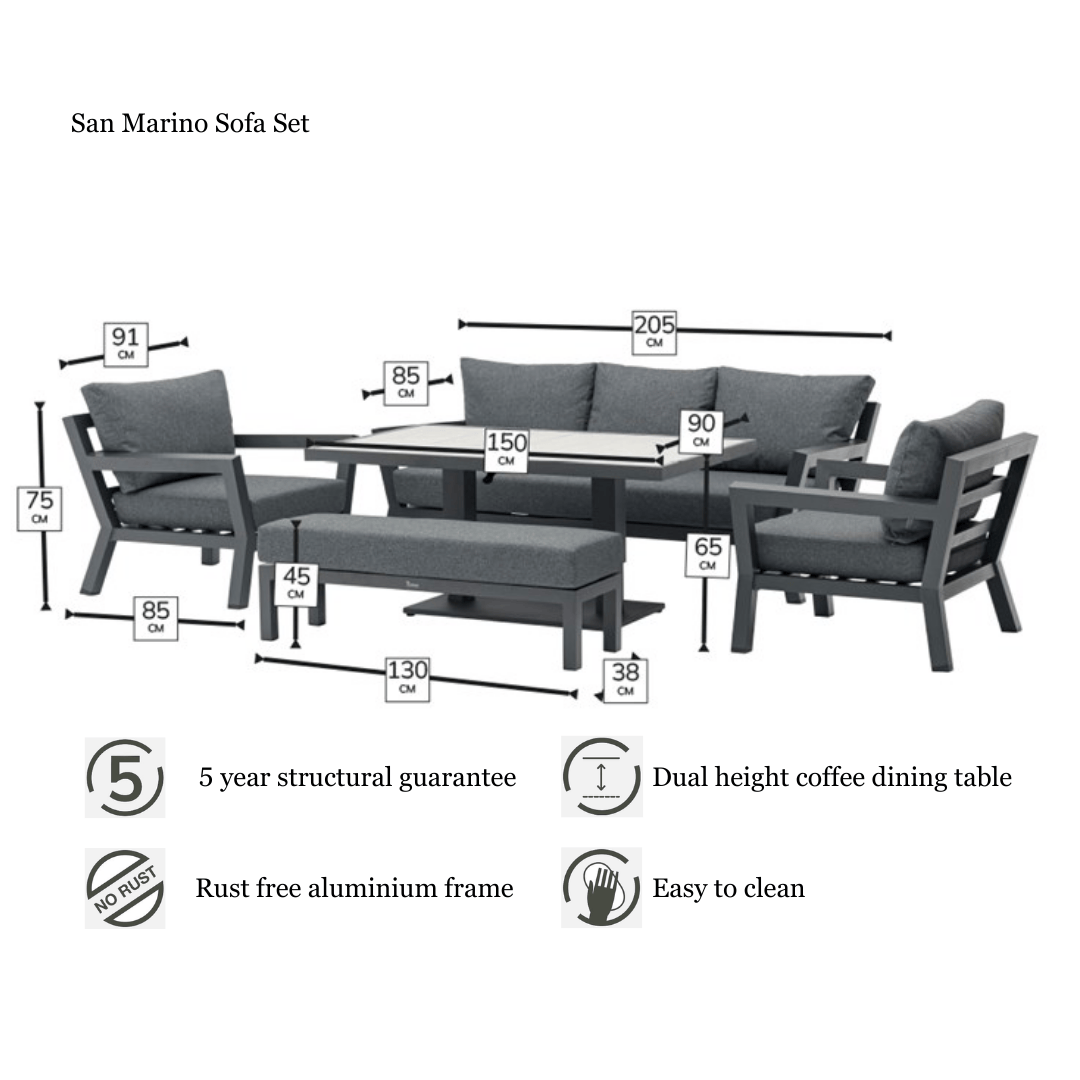 San Marino Sofa Set