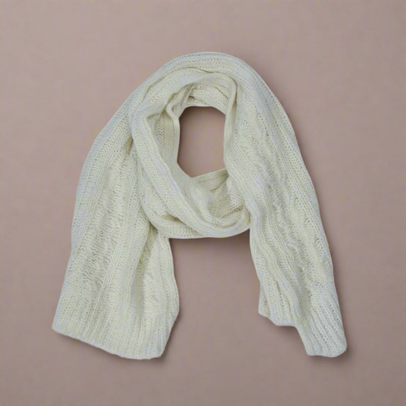 Scarf Mira White