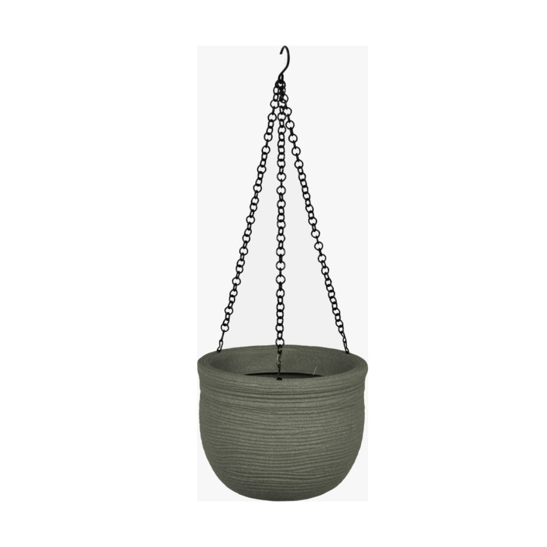 Shabby Hanging Pot Oxford Green