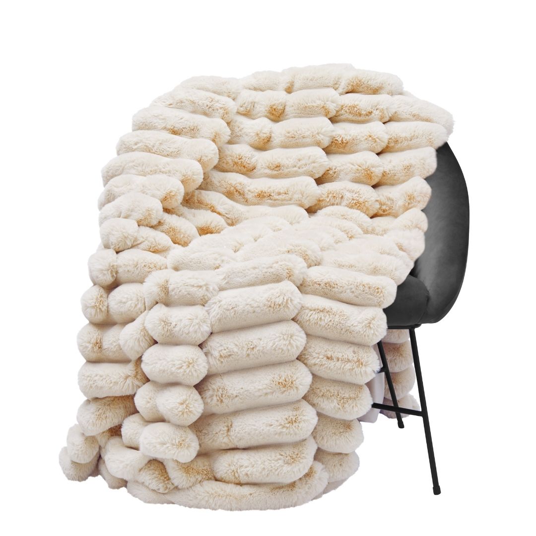 Liny Blanket Beige 140x220cm