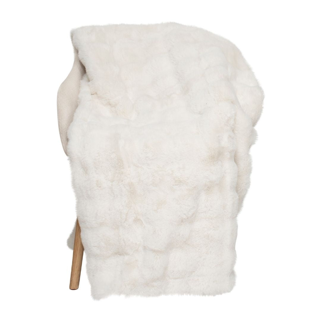 Misty Blanket Ivory 140x220cm