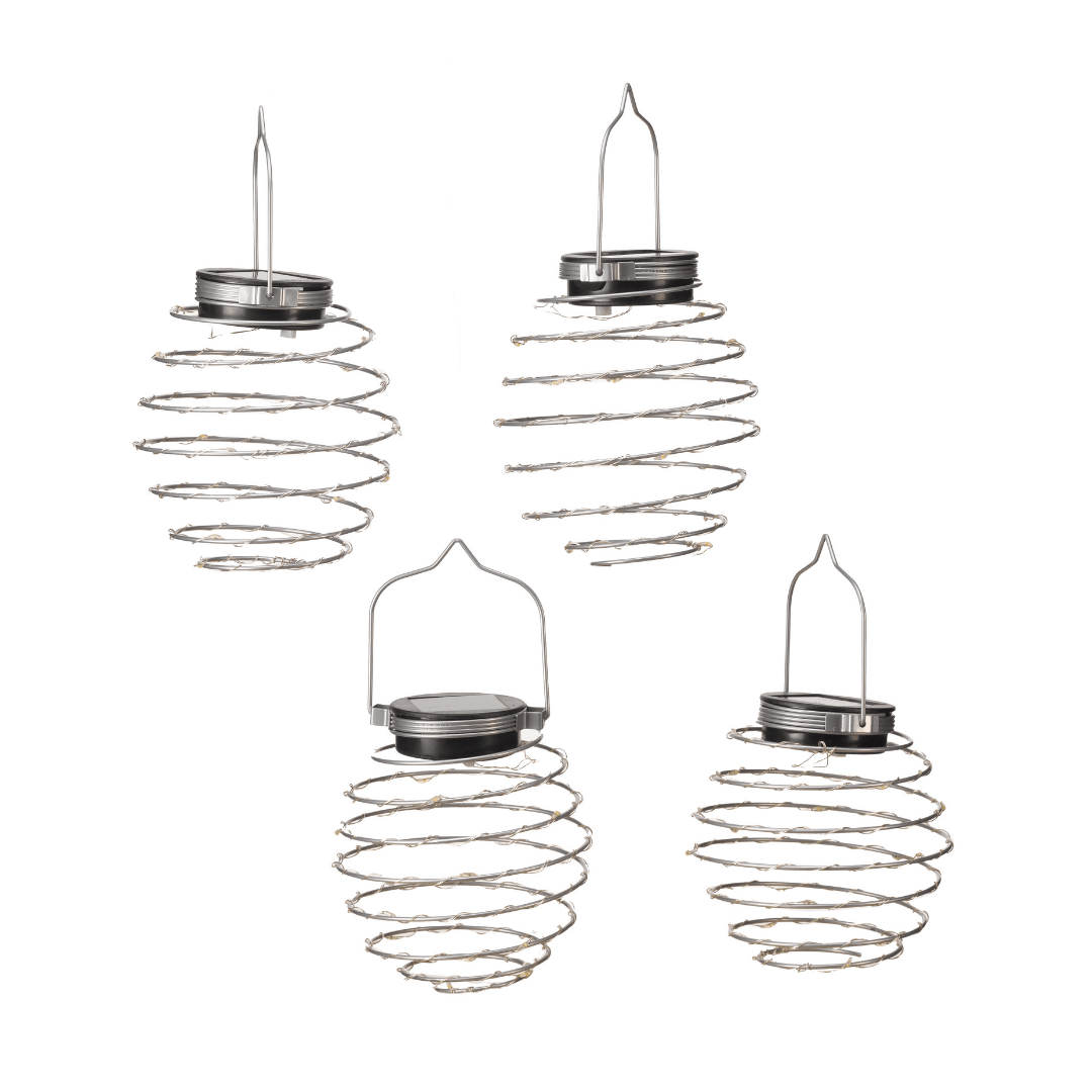 Solar Spiralight 4 Pack