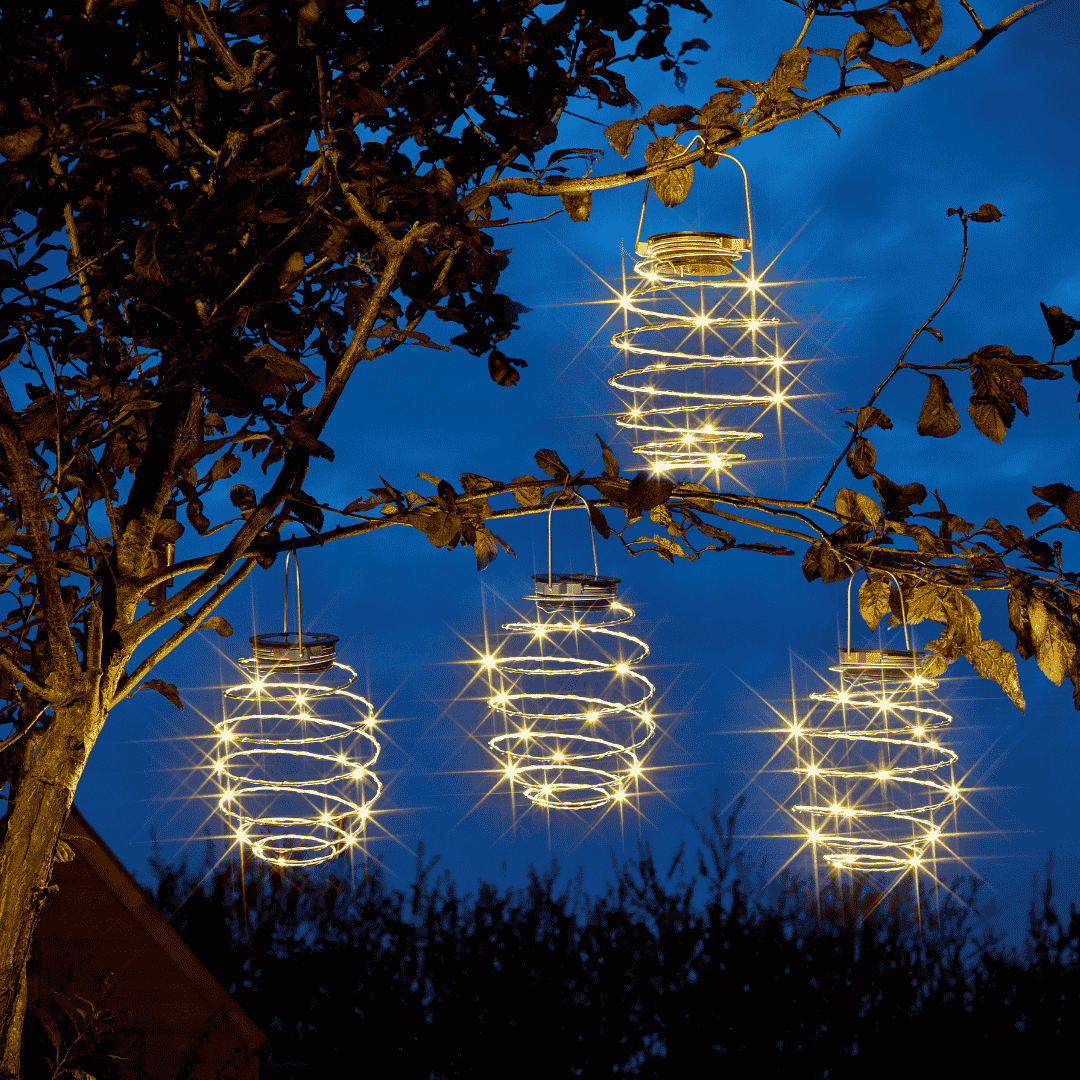 Solar Spiralight 4 Pack