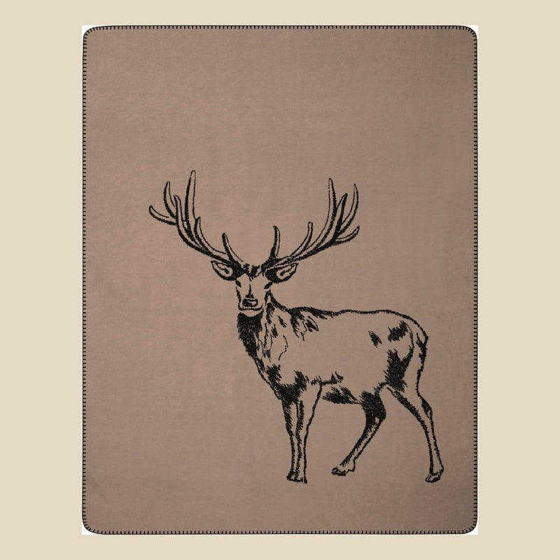 Stag Two Tone Throw