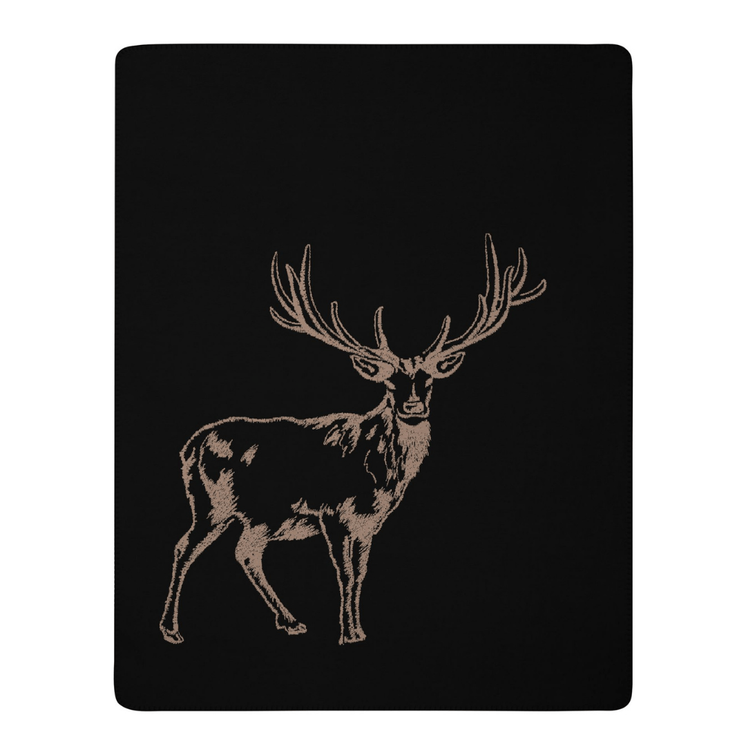 Stag Two Tone Throw