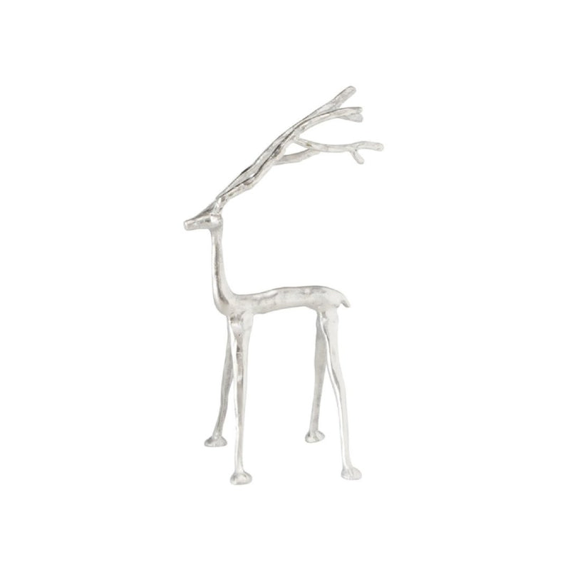 Standing Deer Figurine Frody Silver