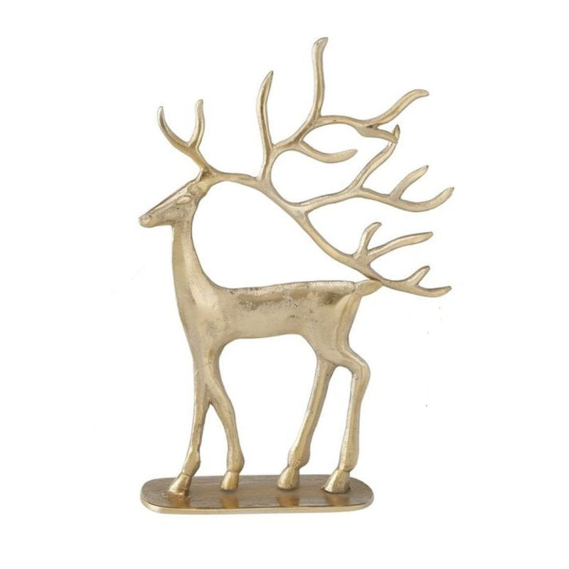 Standing Deer Figurine Trollah Gold