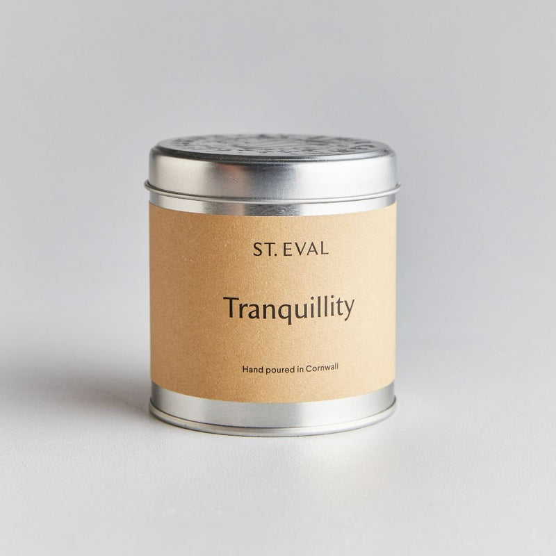 Tranquillity Tin Candle