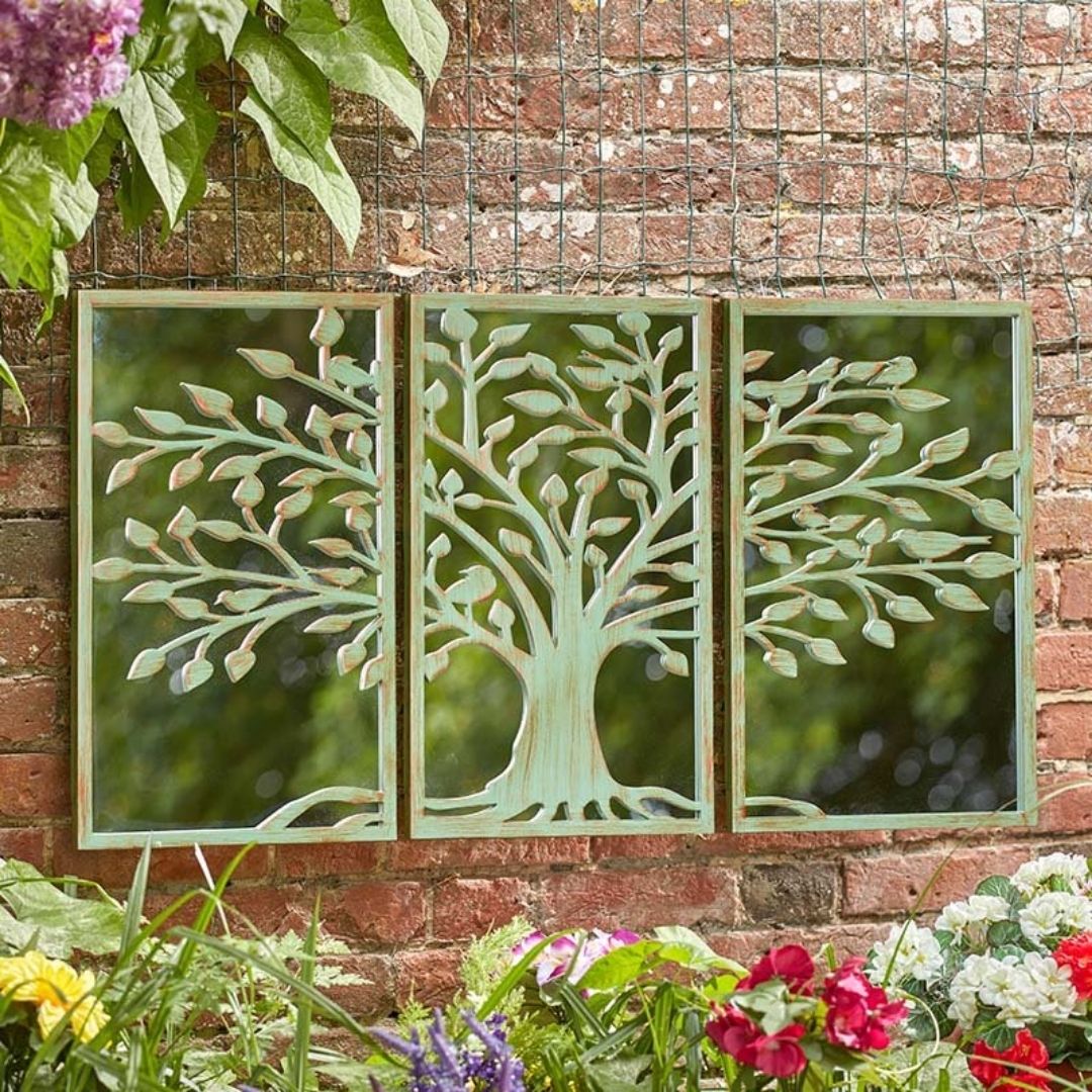 TreeLife Home & Garden Mirror - Verdigris