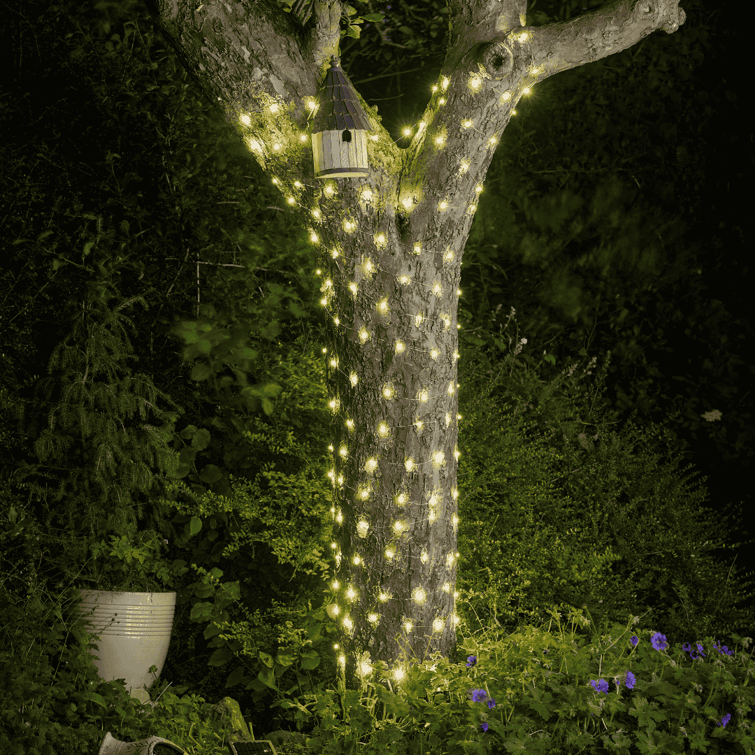 Ultra Solar Firefly String Lights, 200 LEDs