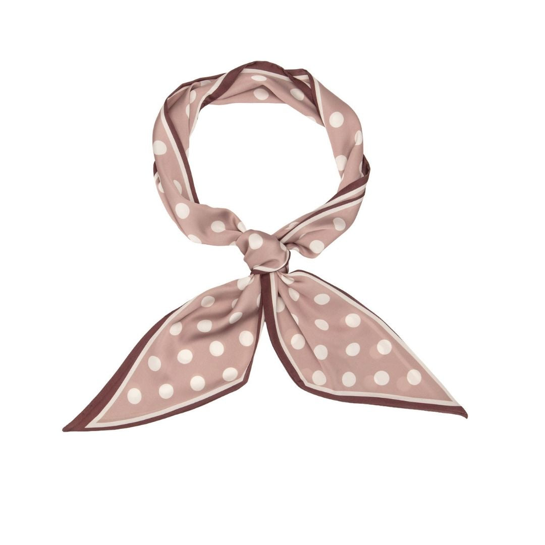 Neck Tie Cappuccino Polka Dot