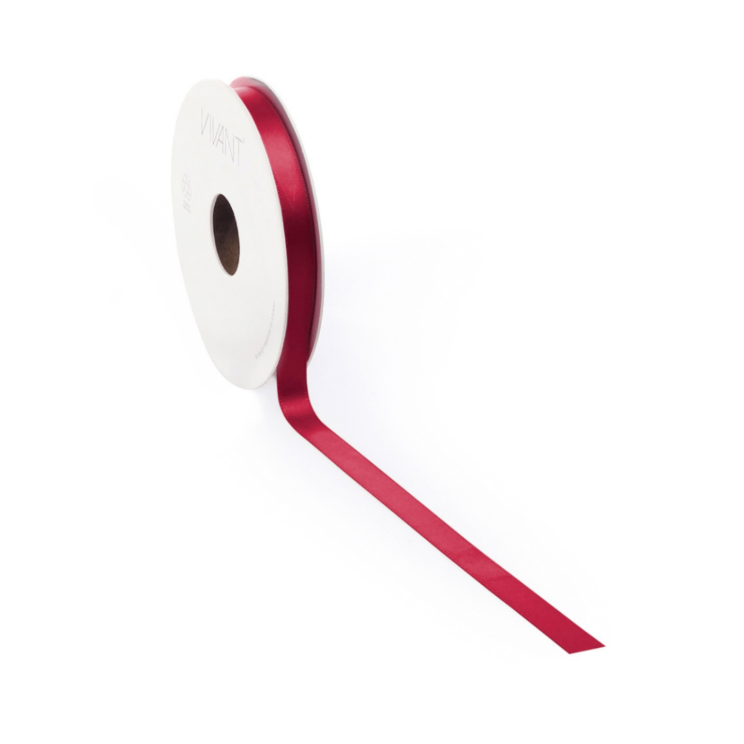 Double Face Satin Ribbon - Red