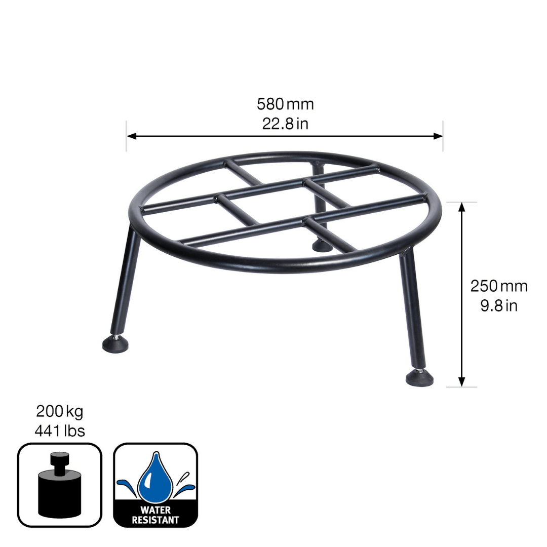 Wagner Plant Stand Black - Heavy Duty