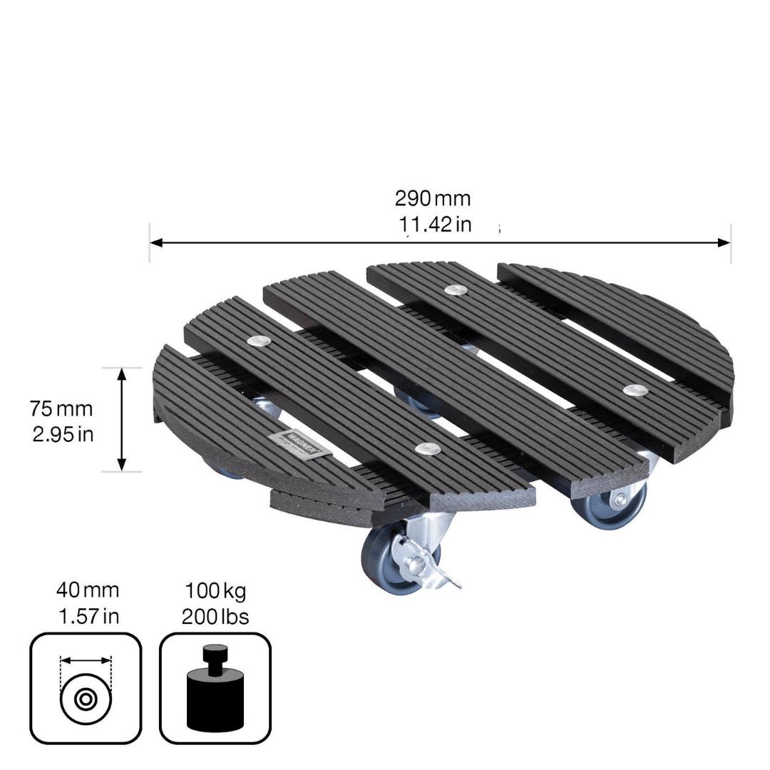 Wagner Plant Trolley Round WPC