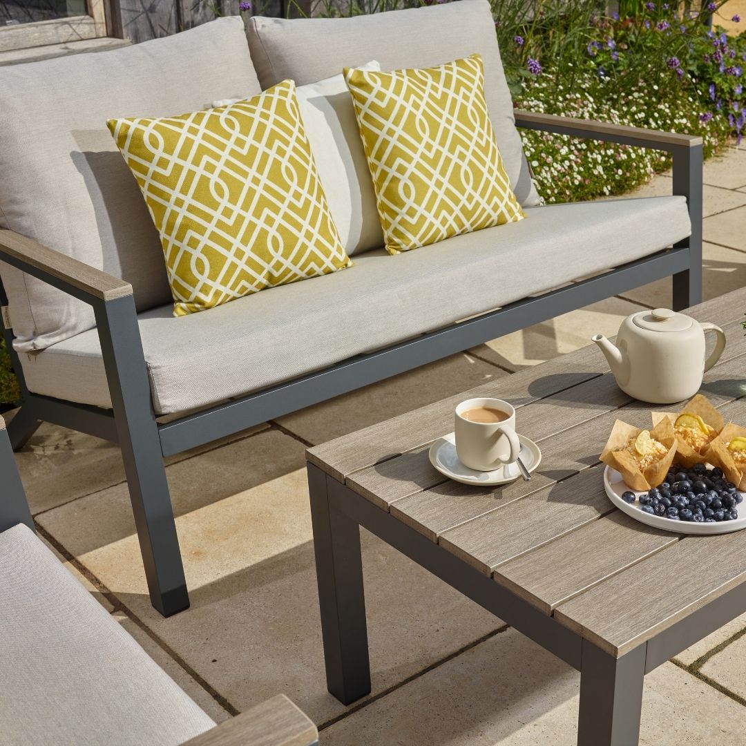 Zurich Garden Sofa Set With Coffee Table