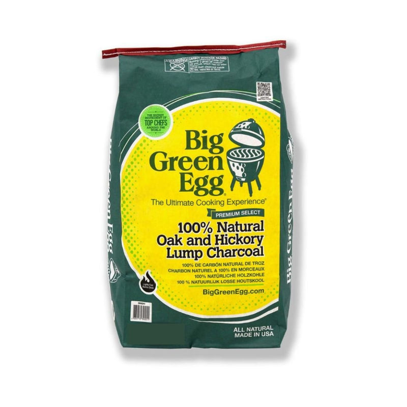 Big Green Egg 100% Natural Oak & Hickory Lump Charcoal