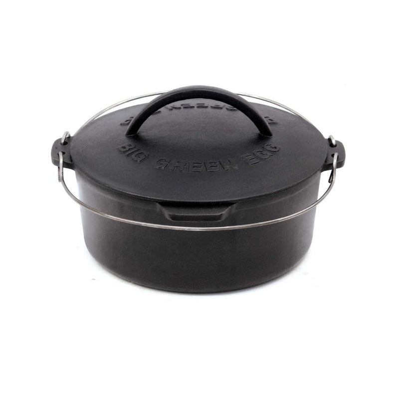 Big Green Egg Cast Iron Dutch Oven - The Garden HouseBig Green Egg