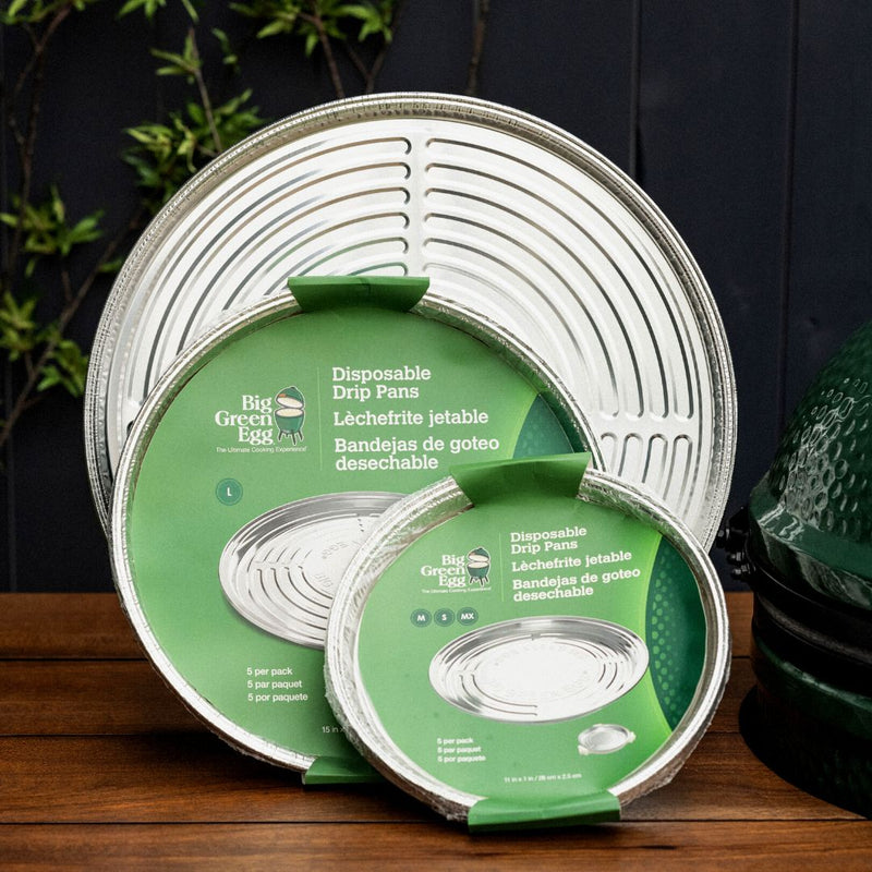 Big Green Egg Disposable Drip Pans - The Garden HouseBig Green Egg