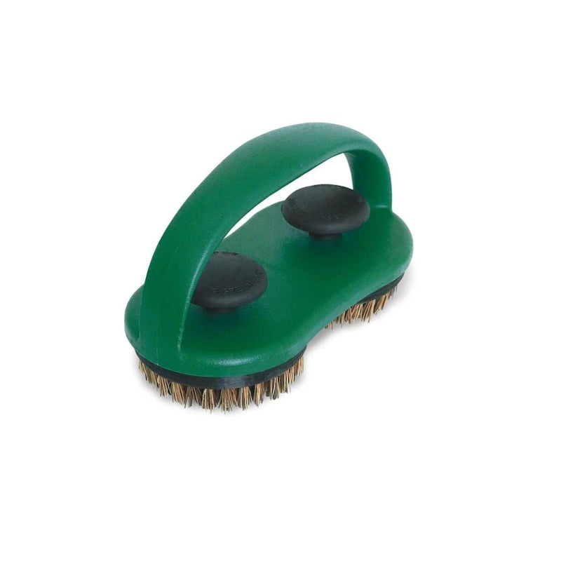 Big Green Egg Dual Head Palmyra Scrubber Brush - The Garden HouseBig Green Egg