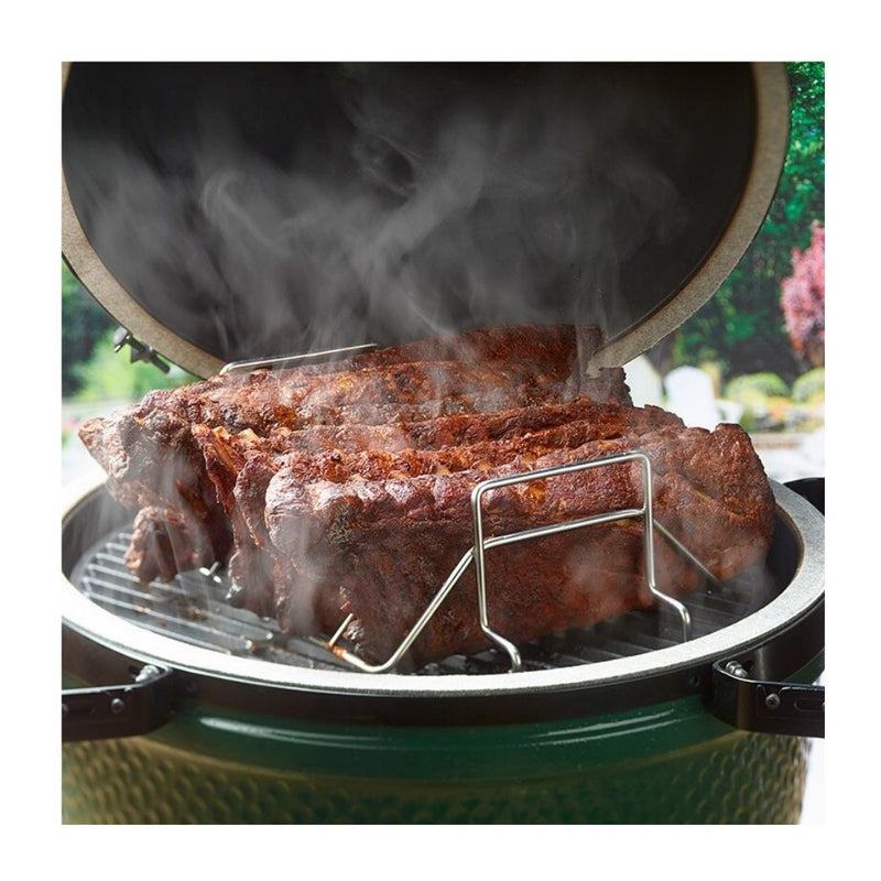 Big Green Egg Rib and Roast Rack - The Garden HouseBig Green Egg