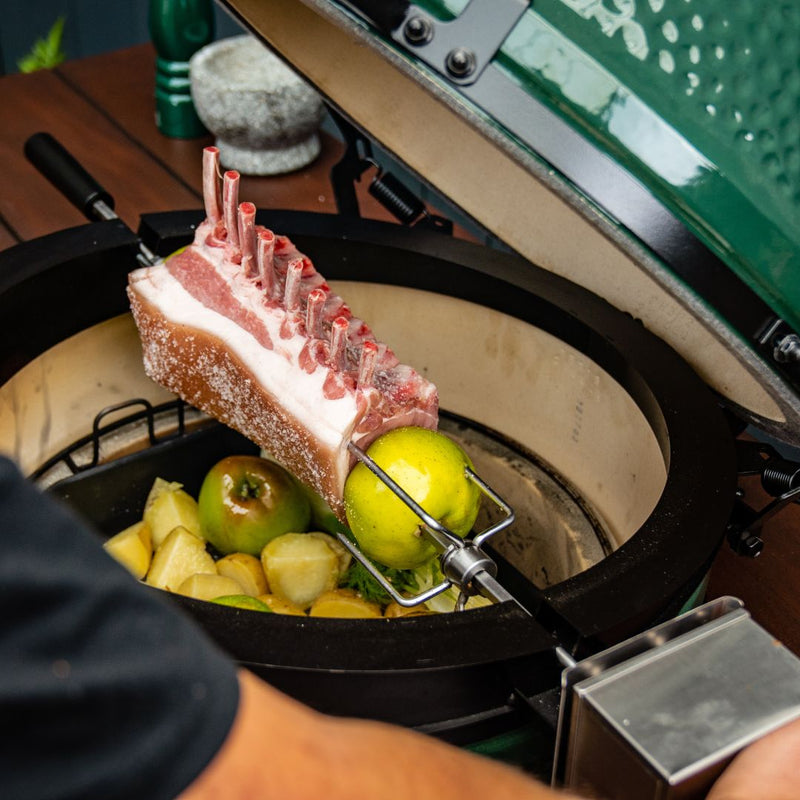 Big Green Egg Rotisserie