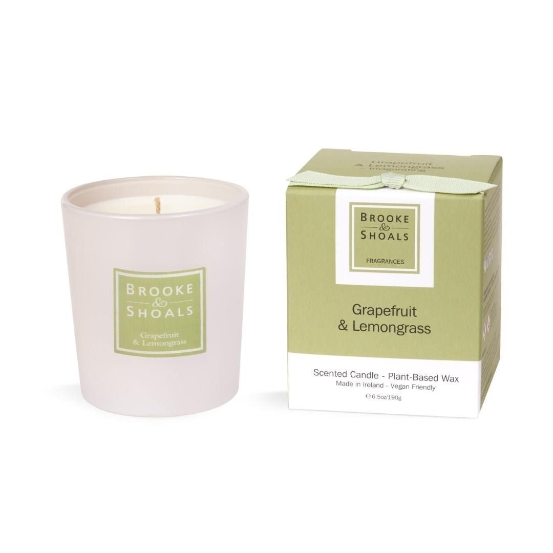 Brooke & Shoals Candle - Grapefruit & Lemongrass