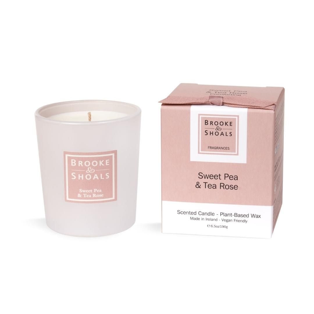 Brooke & Shoals Candle - Sweet Pea & Tea Rose