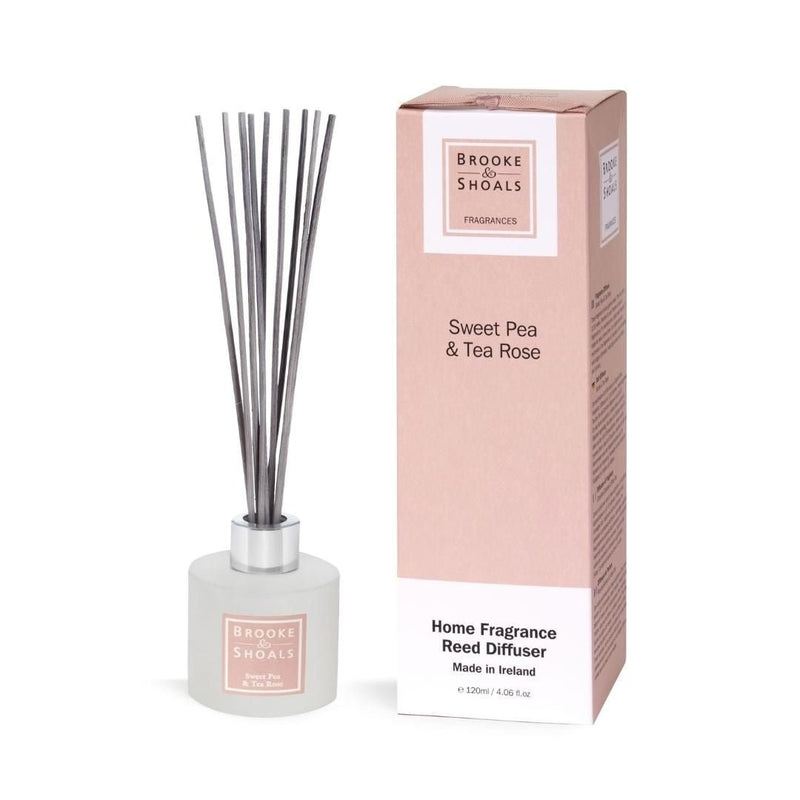 Brooke & Shoals Diffuser - Sweet Pea & Tea Rose - The Garden HouseBrooke & Shoals