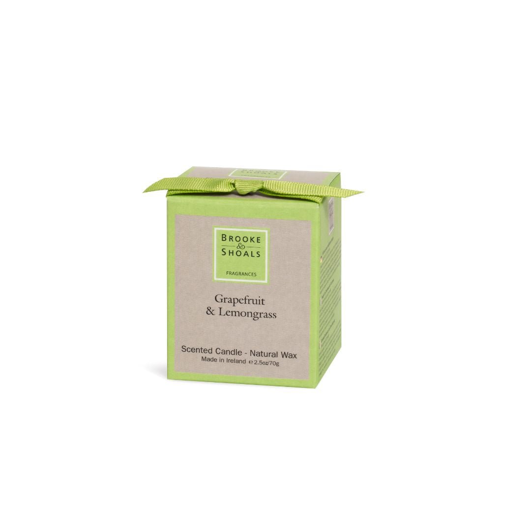 Brooke & Shoals Travel Candle - Grapefruit & Lemongrass