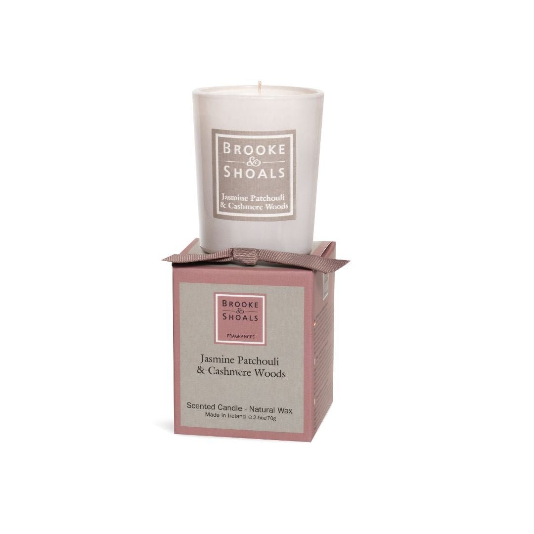 Brooke & Shoals Travel Candle - Jasmine Patchouli & Cashmere Woods