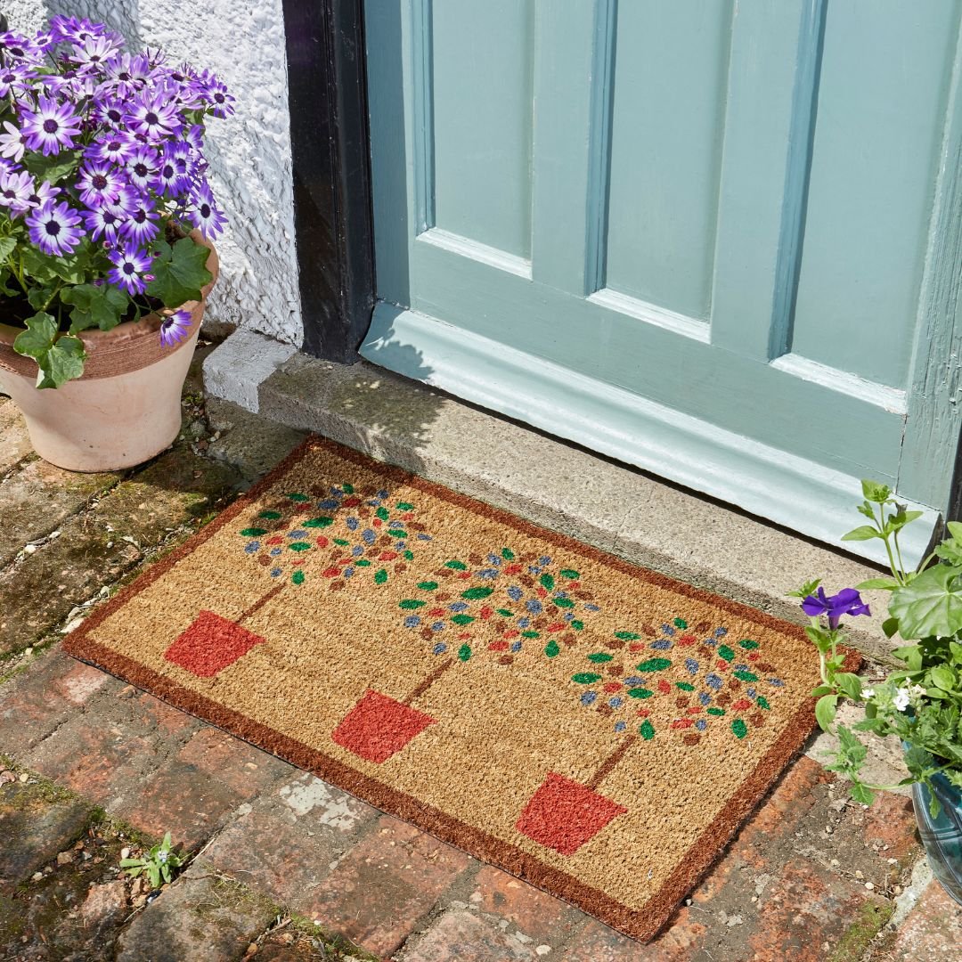 Coir Mat Bay Trees 45 x 75cm