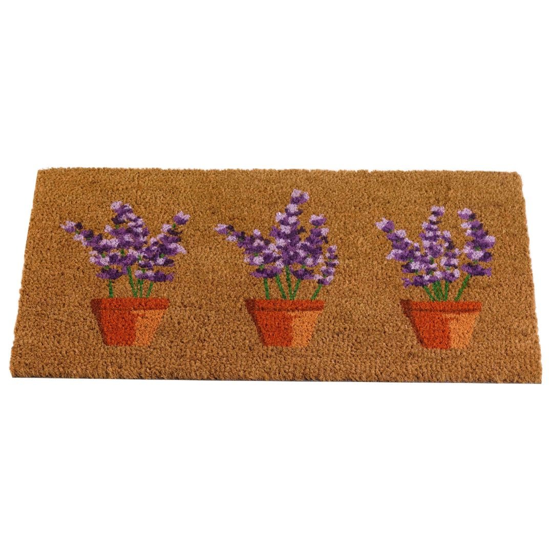 Coir Mat Lavender 45 x 75cm