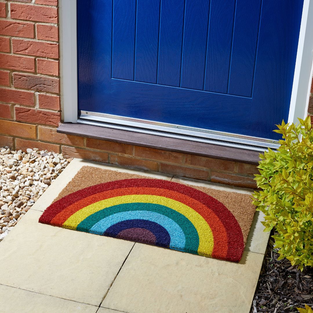 Coir Mat Rainbow 45 x 75cm