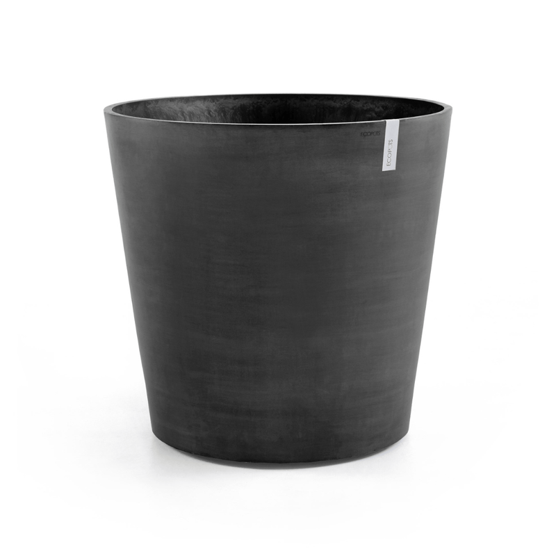 Ecopots Amsterdam Wheels Dark Grey 60cm - The Garden HouseEcopots