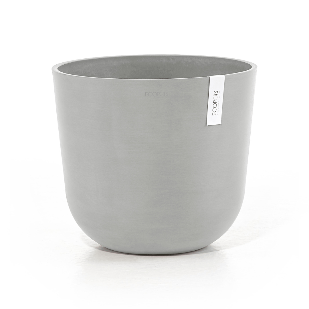 Ecopots Oslo White Grey