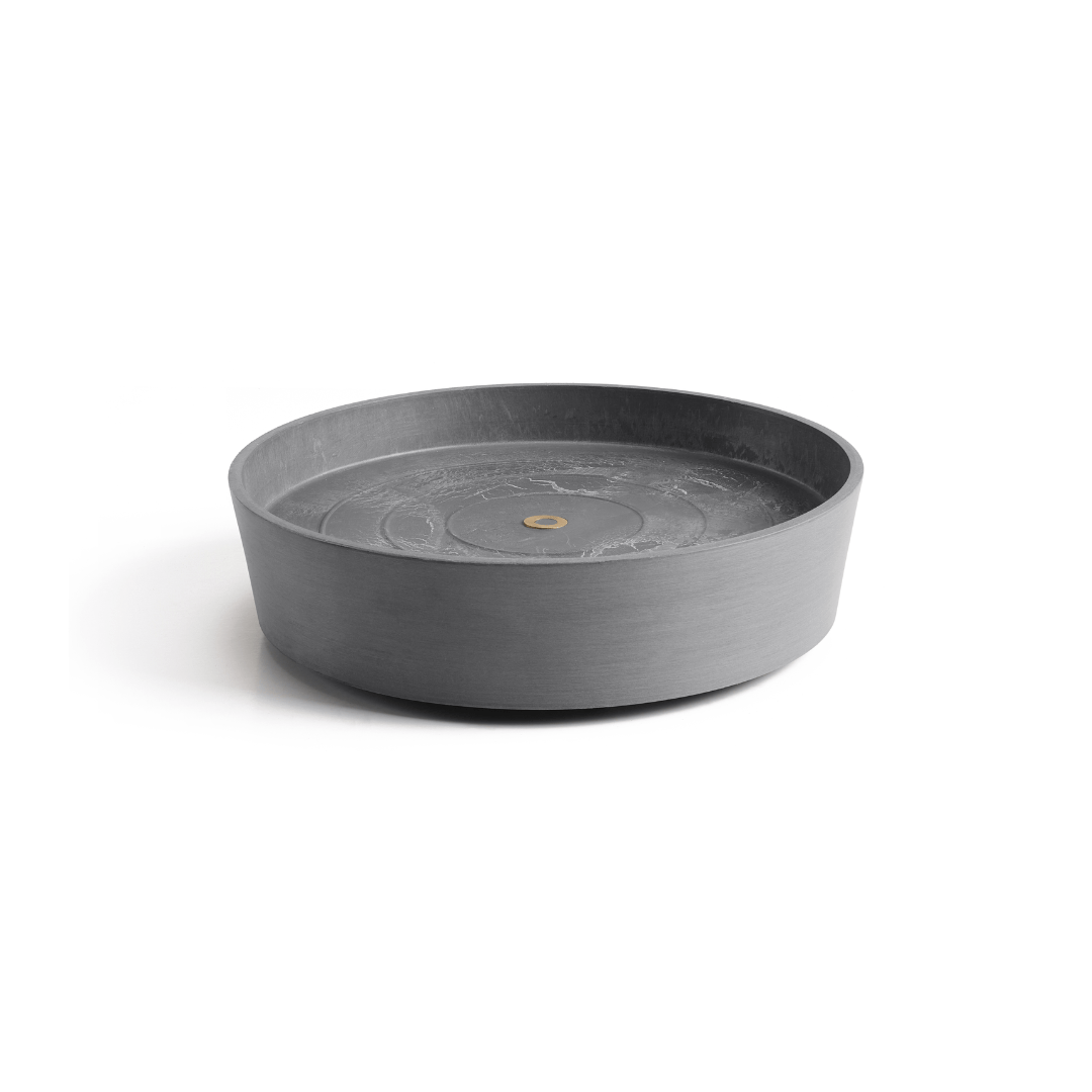 Ecopots Saucer Wheels Round Grey