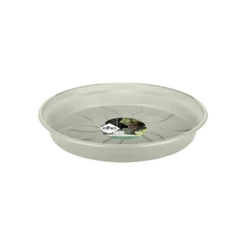 Elho Green Basics Saucer Stone Green - The Garden HouseElho