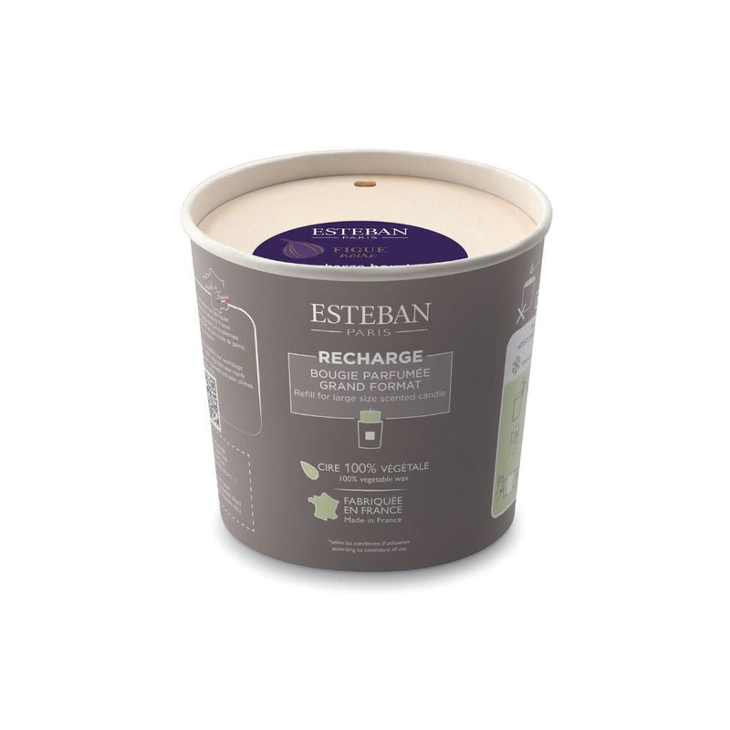 Esteban Refill Candle 450g - Figue Noire - The Garden HouseEsteban