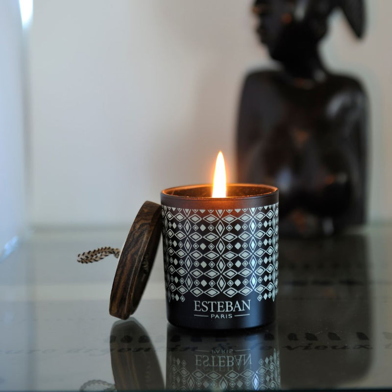 Esteban Refillable Decorative Candle - Teck & Tonka